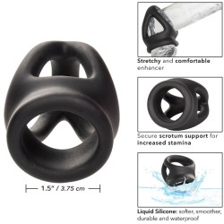 Calexotics - Alpha Bague Dual Cage Noir